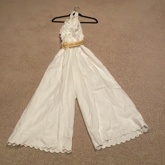 NWT Zimmerman linen jumpsuit Size 4 - Picture 8 of 11